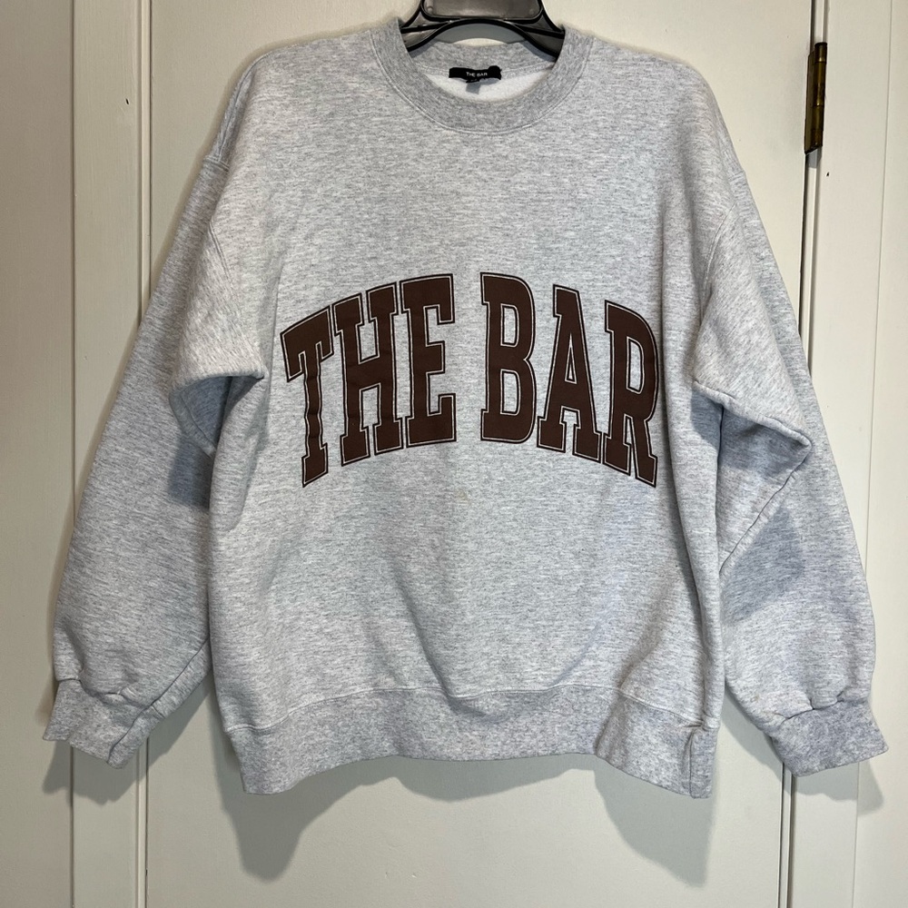 Gray 'The Bar' Sweatshirt